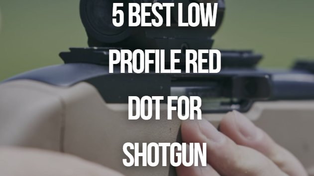 Low Profile Red Dot for Shotgun