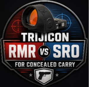 Trijicon RMR vs SRO for Concealed Carry