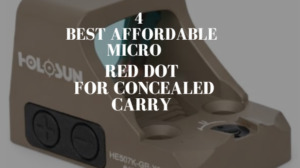 Affordable Micro Red Dot for Concealed Carry