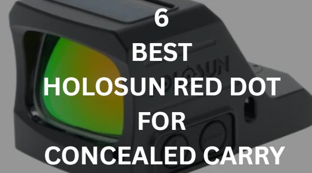 Best Holosun Red Dot for Concealed Carry